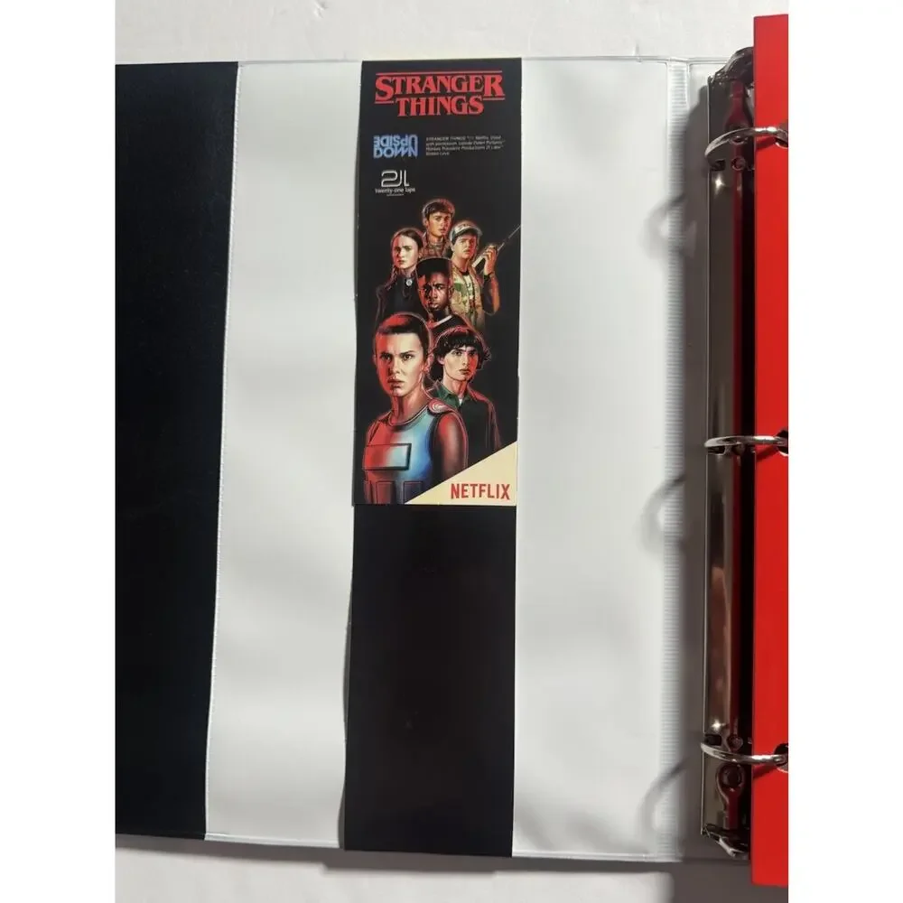 Trapper Keeper Stranger Things Demogorgon Binder Portfolio NEW